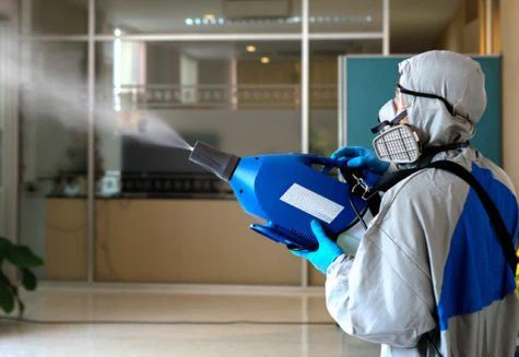 미스트 분무기 송풍기 소독