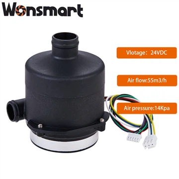 외부 드라이버 PWM 또는 0~5V 속도 제어가 있는 무브러시 DC 블로어